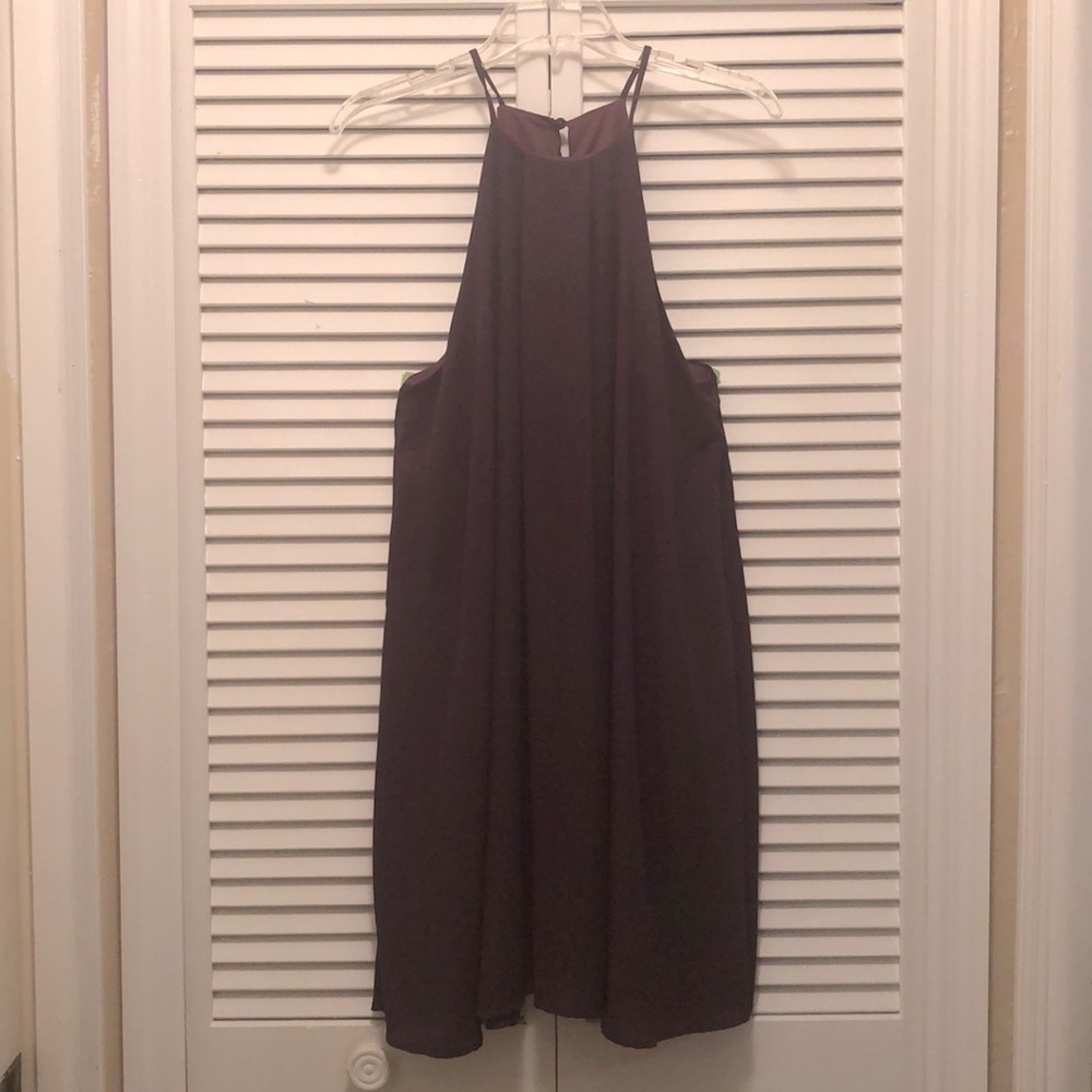 Charlotte Russe Plum Dress